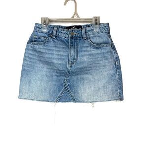 Hollister jean High Rise Skirt Size 1‎